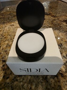Solid Perfume Compact - White